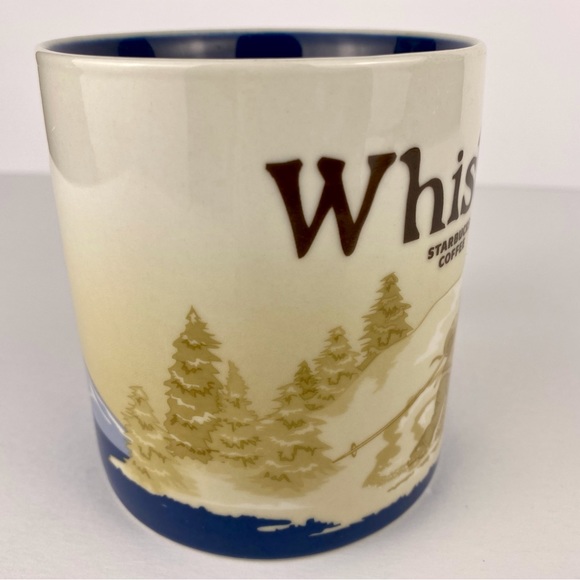 Starbucks Whistler mug, 2009 Collector Series, 16 fl oz ceramic coffee cup - Picture 4 of 8
